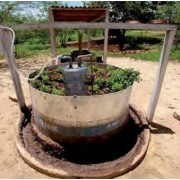 Foto biodigestor implantado